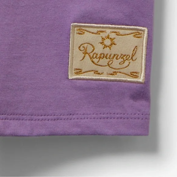 Disney Tangled Floral Lanterns Women’s Teeshirt BoxLunch Excluaivw - Picture 3 of 8